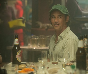 Une scène du film The Gunman