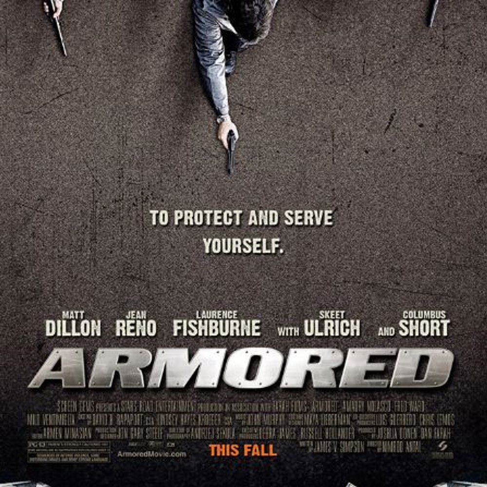 Galerie - Affiche du suspense dramatique Armored