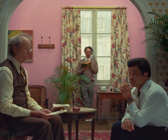 Une scène du film The French Dispatch