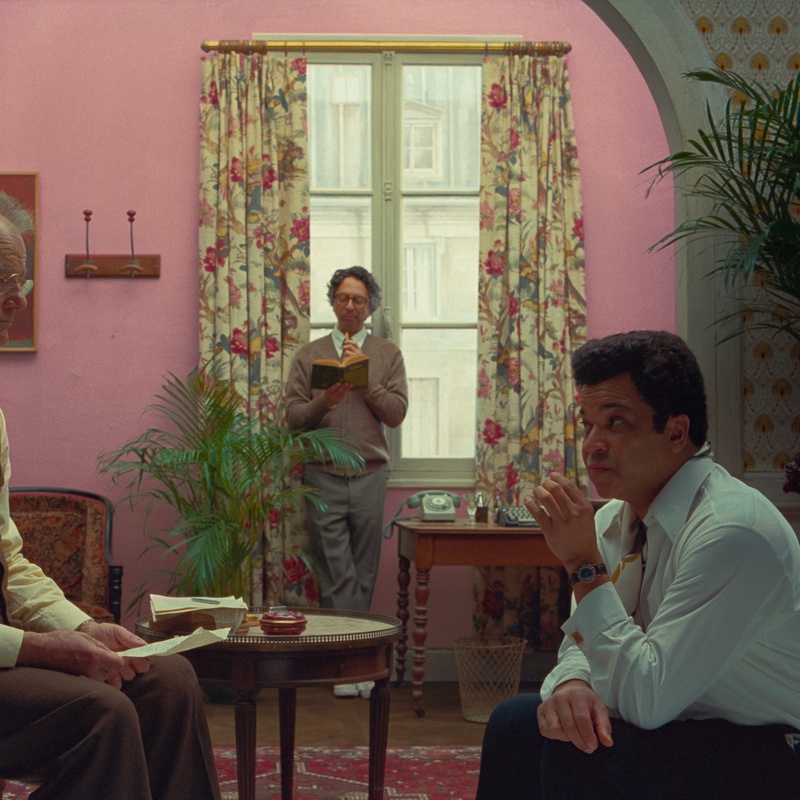 Une scène du film The French Dispatch