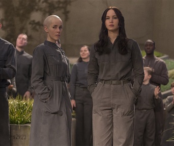 Une scène du film The Hunger Games: Mockingjay - Part 2
