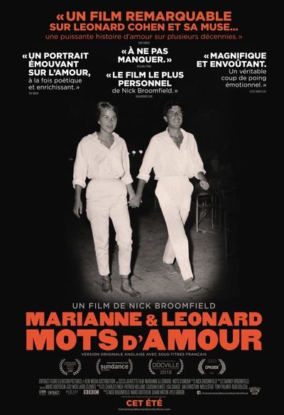 Affiche du film Marianne & Leonard: Words of Love