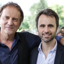 Sur le plateau du film De père en flic 2
