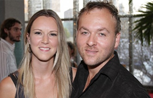 Marc-André Lavoie et Esther Long sur le tapis rouge de Coteau rouge