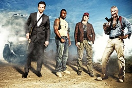 Une scène du film The A-Team