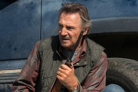 Une scène du film The Marksman Une scène du film The Marksman