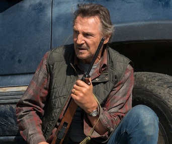 Une scène du film The Marksman