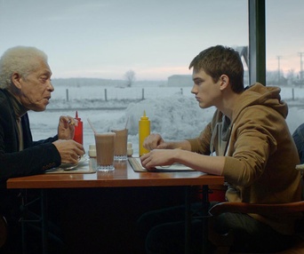 Une scène du film Gerontophilia