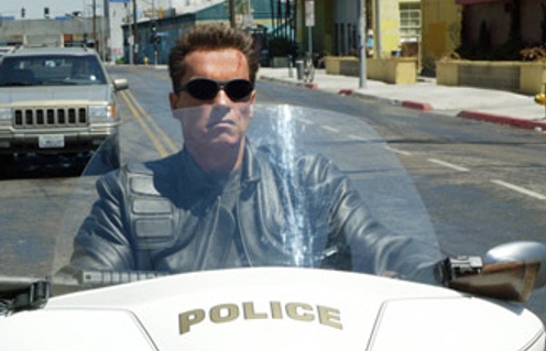 Arnold Schwarzenegger dans le film Terminator 3: Rise of the Machines