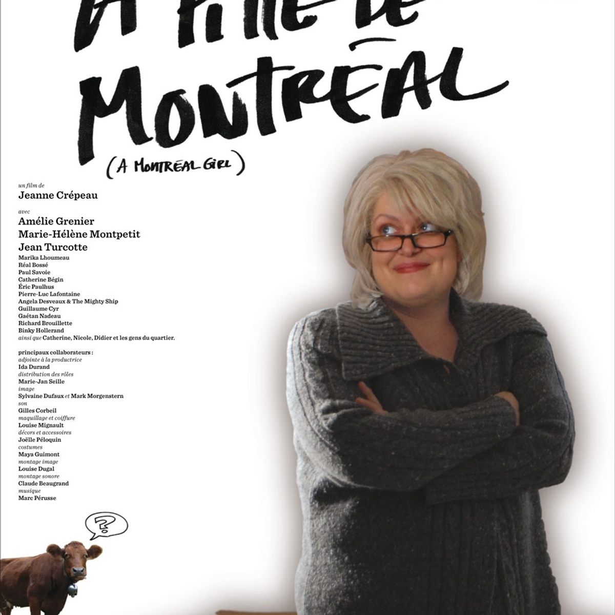 Affiche du film La fille de Montréal