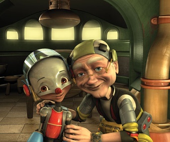 Scène du film Pinocchio 3000