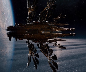 Une scène du film Jupiter Ascending