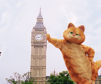 Scène du film Garfield Pacha Royal