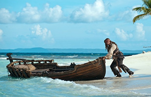 Une scène du film Pirates of the Caribbean: On Stranger Tides