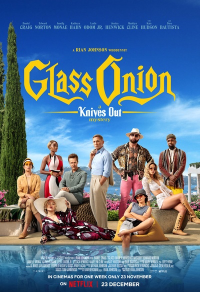 Affiche du film Glass Onion: A Knives Out Mystery