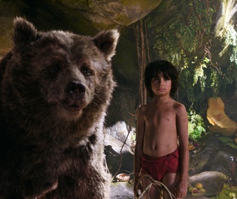 Une scène du film The Jungle Book