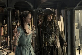 Une scène du film Pirates of the Caribbean: Dead Men Tell No Tales Une scène du film Pirates of the Caribbean: Dead Men Tell No Tales