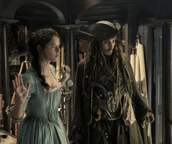 Une scène du film Pirates of the Caribbean: Dead Men Tell No Tales