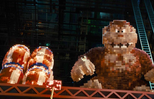 Une scène du film Pixels