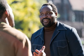 Une scène du film If Beale Street Could Talk