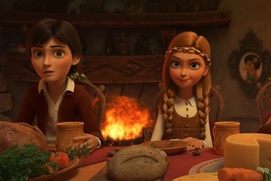 Une scène du film La princesse des glaces