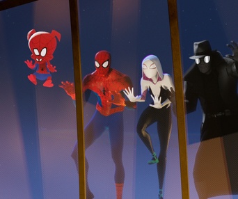 Une scène du film Spider-Man: Into the Spider-Verse