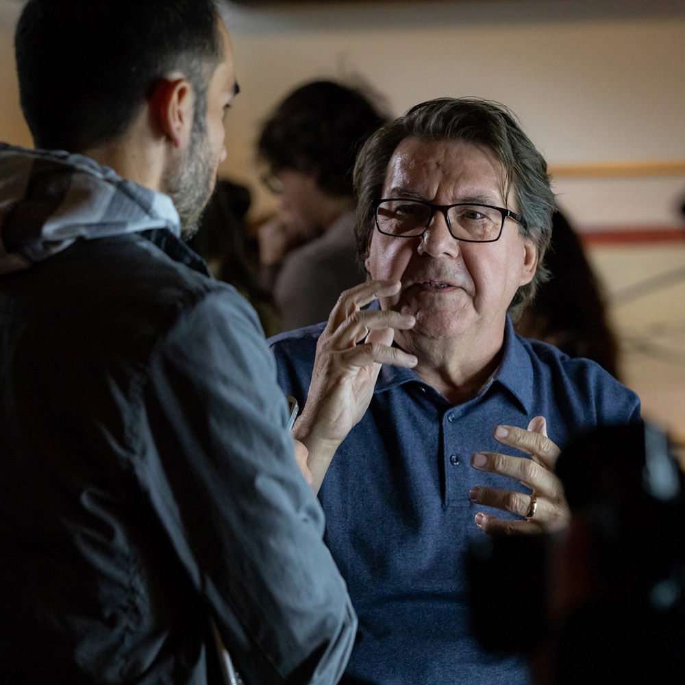 Sur le plateau du film Tu te souviendras de moi