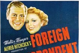 Affiche du film Foreign Correspondent