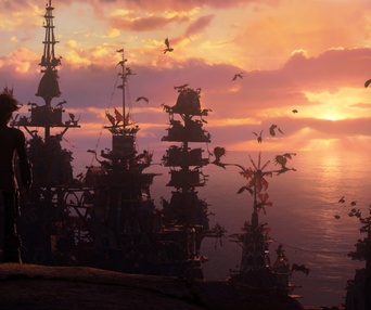 Une scène du film How To Train Your Dragon: The Hidden World