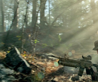 Une scène du film Lone Survivor