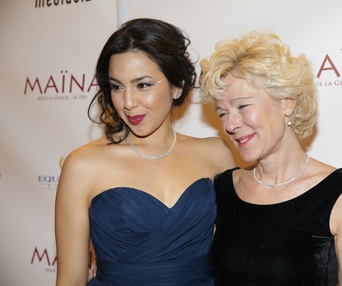 Sur le tapis rouge de Maïna