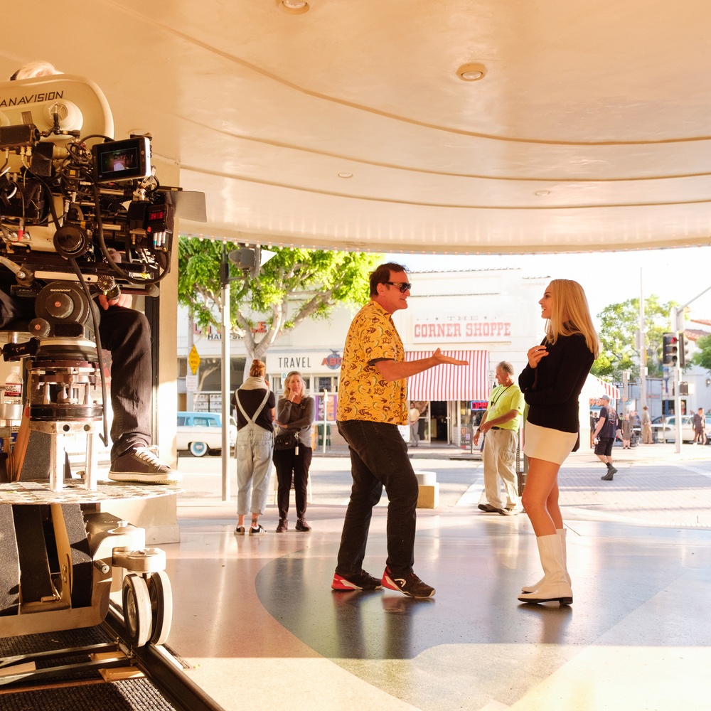 Une scène du film Once Upon a Time in Hollywood