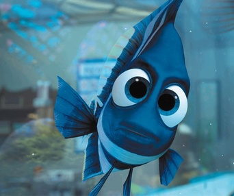 Une scène du film Finding Nemo