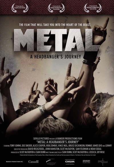Affiche du film Metal: A Headbanger's Journey