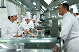 Une scène du film Comme un chef Une scène du film Comme un chef
