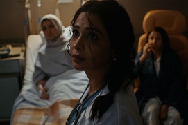 Une scène du film  Feu à Tel Aviv