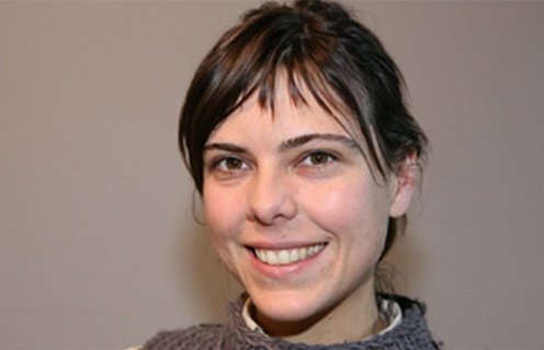Sophie Deraspe sur le plateau de Les signes vitaux