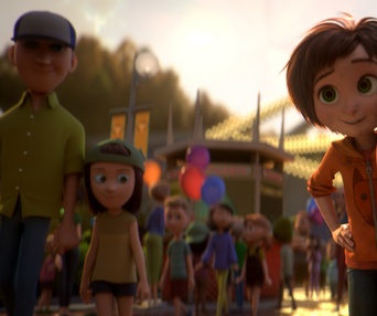 Une scène du film Wonder Park