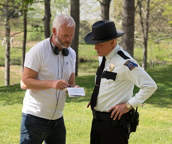 Une scène du film Three Billboards Outside Ebbing, Missouri