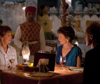 Une scène du film The Best Exotic Marigold Hotel