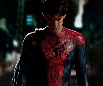 Andrew Garfield dans le film Spider-Man