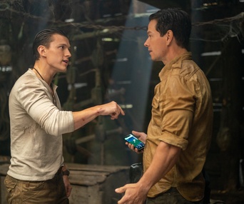 Une scène du film Uncharted