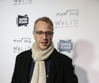 Sur le tapis rouge du film Mon ami Walid