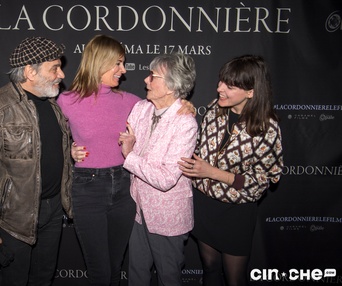 Tapis rouge du film La cordonnière