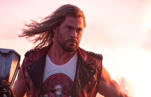 Une scène du film Thor : Amour et tonnerre