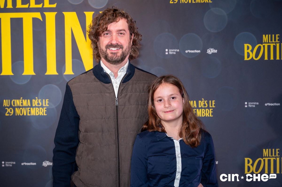 Tapis rouge du film Mlle Bottine