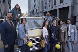 Une scène du film The Walk