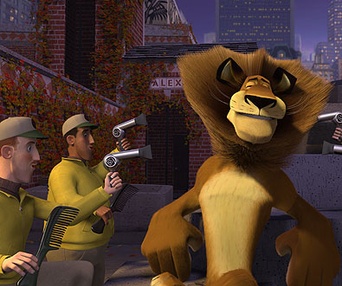 Scène du film Madagascar