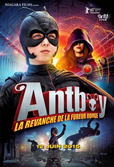 Affiche du film Antboy : La revanche de la fureur rouge