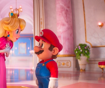Une scène du film The Super Mario Bros. Movie